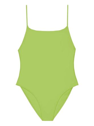 JADE Swim Trophy thin-strap swimsuit - Groen