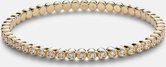 Bucherer Pulsera Stretchy de oro de 18 ct con diamantes