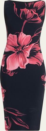 La Petite Robe Di Chiara Boni Floral-Print Bodycon Dress