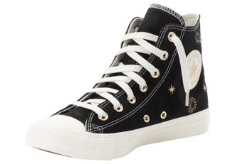 Converse Sneaker CONVERSE CHUCK TAYLOR ALL STAR GOLDEN ELEMENTS, Damen, Gr. 36, schwarz (schwarz, light gold, egret), Textil, Schuhe Sneaker