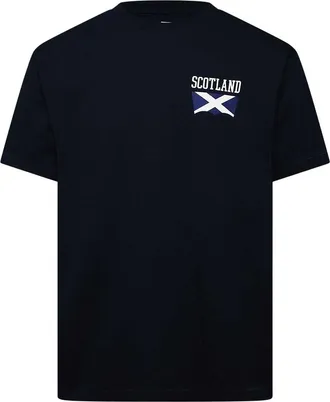 Levi's Heren Schotse Vlag T-Shirt (Zwart)