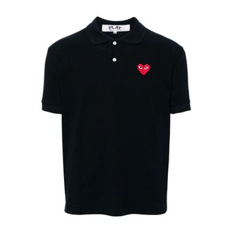 Comme Des Gar&ccedil;ons Heren, Tops, Blauw, Maat: L Katoen