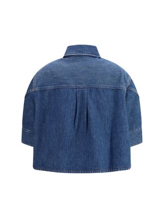 Givenchy Paris Denim Shirt - Blue