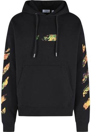 Off-white Spices Arrow Black Cotton Sweatshirt
