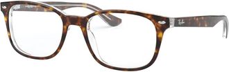 Ray-Ban Rb 5375 Optical Frame - unisex - Brillen - Bruin - 53 MM - Accessoires