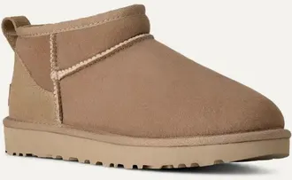 UGG Sheepskin-Lined Ankle Boot - Sand