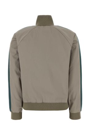 Miu Miu Womens Dove Grey Cotton Jacket Kakiverde Giubbini