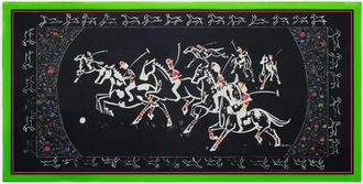 Shanghai Tang Foulard con stampa - Nero