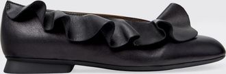Camper Ballerina Casi Myra in pelle con rouches