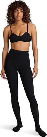 Commando Classic Microfiber Womens Tights Hose Black : MD, Elastane/Microfiber/Nylon