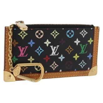 Louis Vuitton Pre-owned Wallets, female, Multicolor, Size: ONE SIZE Pre-owned Vintage Monogram Multicolor Coin Purse