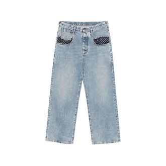 Maison Margiela Hombre, Vaqueros, Azul, Talla: M