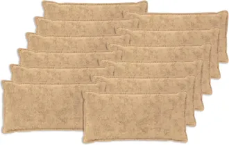 vidaXL Funda De Almohada 12 Uds. Houten Crema 40 X 80 Cm Vidaxl