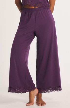 Savage x Fenty Swirly Girly Pajama Pants in Midnight Purple at Nordstrom, Size 1X