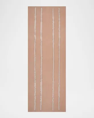Janavi India Sheer Cashmere Sequin-Panel Scarf