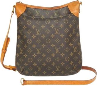 Louis Vuitton Pre-owned Odeon MM - Dames - Vintage Schoudertas - Bruin - ONE Size - Vintage