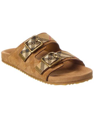 Burberry Suede Sandal