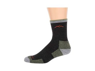 Darn Tough Hiker Merino Wool Micro Crew Socks Cushion Mens Crew Cut Socks Shoes Lime : XL (US 12.5-14.5), Wool/Spandex/Nylon