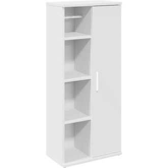 vidaXL Mueble De Ba&ntilde;o Con Portarrollos Blanco 39x22x90 Cm Vidaxl