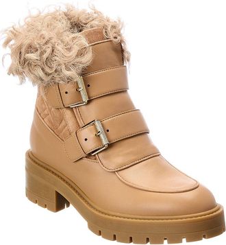 Aquazzura Ryan Leather & Suede Bootie