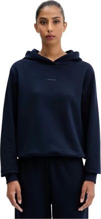 La Mania Dames, Sweatshirts & Hoodies, Blauw, Maat: XS Katoen