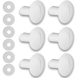 OEM Juego De 6 Tornillos De Repuesto Para Ruedas De Piscina Para Limpiafondos 180 280 C55 Con Arandelas Adicionales, Repuestos Crezuo C55 C-55