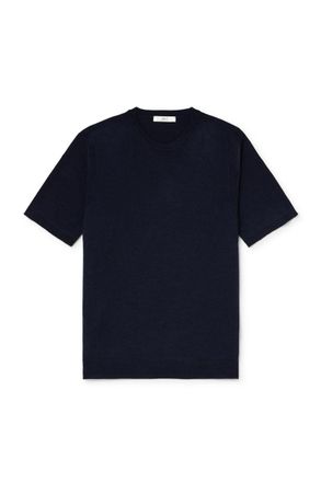 Mr P. Ribbed Merino Wool T-Shirt