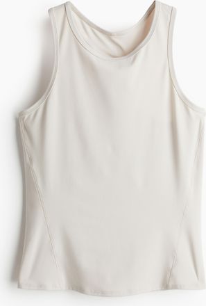 H&M Sport-Tanktop mit DryMove - Brown