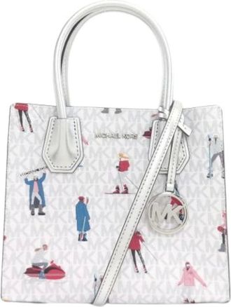 Michael Kors Pre-owned Handbags, female, White, Size: ONE SIZE Pre-owned PVC Handbag