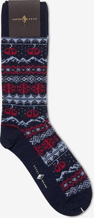 Sozzi Milano Kurze Socken mit Musterdesign