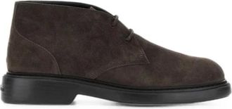 Hogan Schoenen, Heren, Bruin, 42 1/2 EU, H704 Allacciato 2 Fori