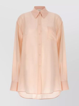 Sportmax silk long-sleeve shirt