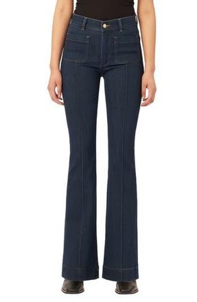 DL1961 Bridget Instasculpt High Waist Bootcut Jeans in Undertow (Performance) at Nordstrom Rack, Size 34