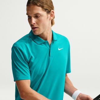 Nike Mens Court Dri-FIT Tennis Polo in Green | DH0857-300