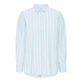 Ichi Ichi - Blouses & Hemden - Dames - Blouses & Shirts - Blauw - Maat: S