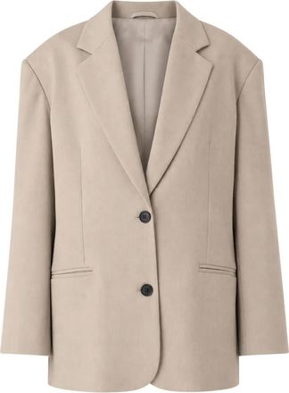 Meimeij Giacca Linea Dritta - - Jackets - Donna - Beige - XS