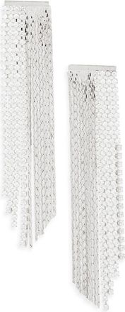 Tasha Crystal Fringe Drop Earrings in Silver/crystal at Nordstrom Rack