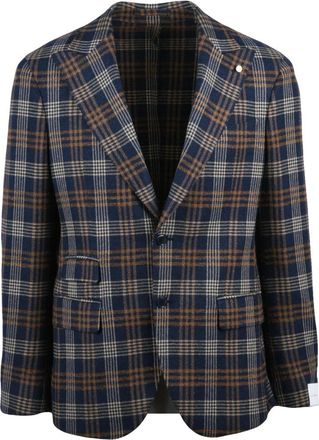 Luigi Bianchi Mantova Hombre, Chaquetas, Multicolor, Talla: L