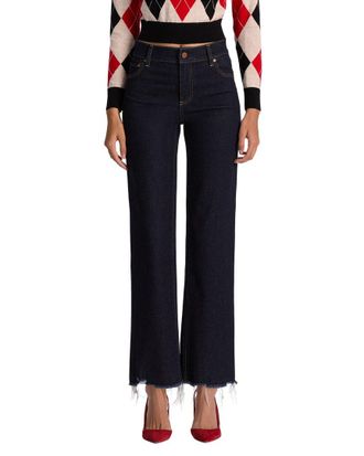 Alice & Olivia Alice + Olivia Fierce Mr Slim Straight Jean