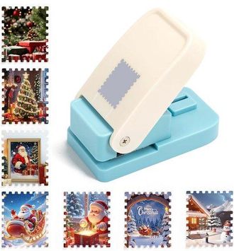 OEM Perforadora Cuadrada - 9 X 5 Cm - Ideal Para Hacer Tarjetas, &Aacute;lbumes De Recortes Y Manualidades - Papel De Aprox. 3,8 X 3,8 Cm
