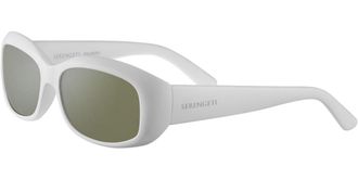 Serengeti Eyewear Bianca Polarized SS008001 Womens Sunglasses White Size 56
