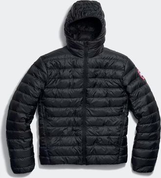Canada Goose Manteau &agrave; capuchon Stratus (Hommes, Black, TTG)