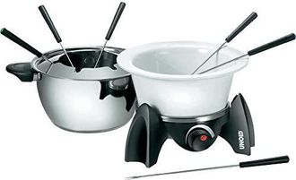 Unold 48615 Fondue El&eacute;ctrica Negra Capacidad 6 Personas