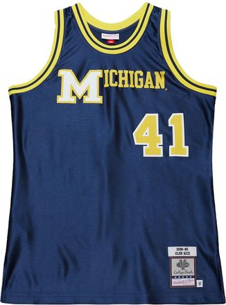 Mitchell & Ness x NCAA Top Michigan Wolverines 1988-89 Glen Rice - Blu