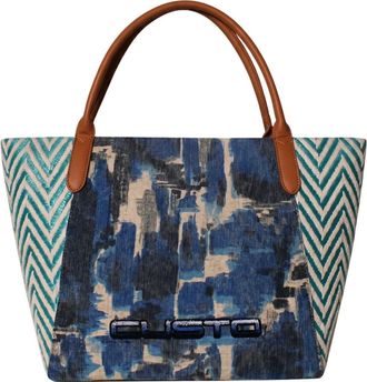 Custo Barcelona Borsa Tote - - Bags - Donna - Blu - ONE SIZE