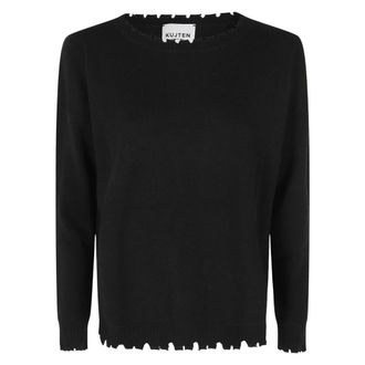 Kujten Mela Sweater - Knitwear - Mujer - Negro - S