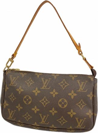 Louis Vuitton Brown Pouch (Pre-Owned)
