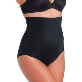 TC Fine Intimates Medium Control High-Waist Brief In Black