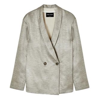 Giorgio Armani Mujer, Chaquetas, Beige, Talla: S