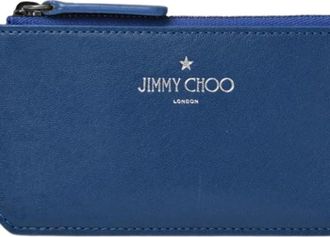 Jimmy Choo London Card Case Pre-owned - - Pre-owned - Donna - Blu - ONE SIZE